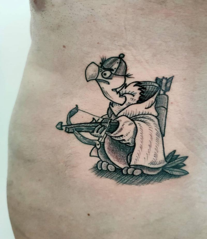 30 Cute Robin Hood Tattoos You Must Love