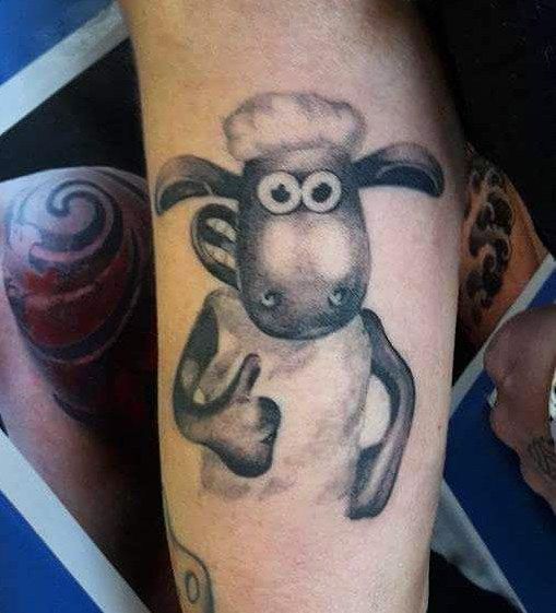 21 Cute Shaun The Sheep Tattoos You Can Copy