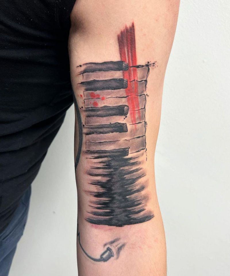 30 Pretty Soundwave Tattoos for Your Inspiration