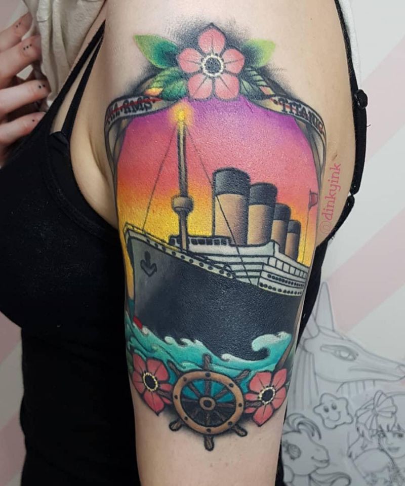 30 Unique Titanic Tattoos to Inspire You