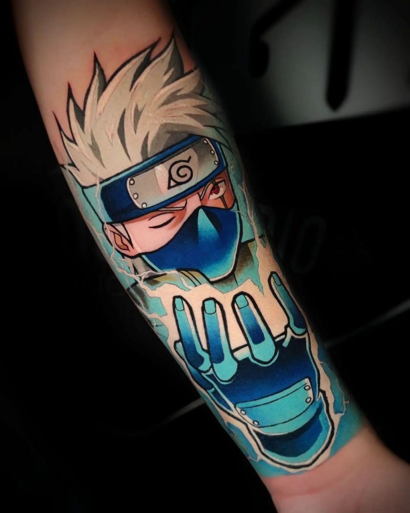 30 Great Kakashi Tattoos You Will Love