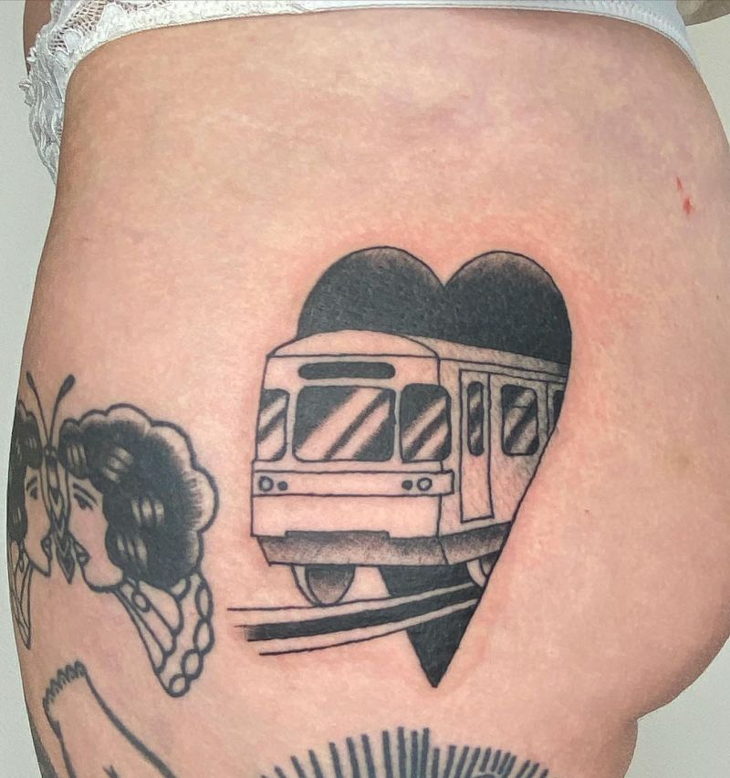 30 Unique Subway Tattoos You Can Copy