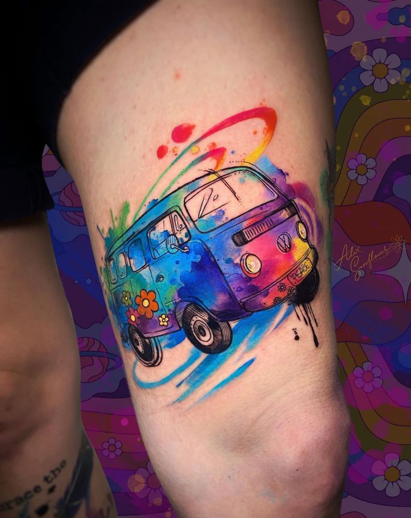 30 Unique Volkswagen Tattoos You Must Love