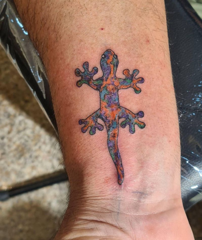 30 Exciting Gecko Tattoos You Must Love