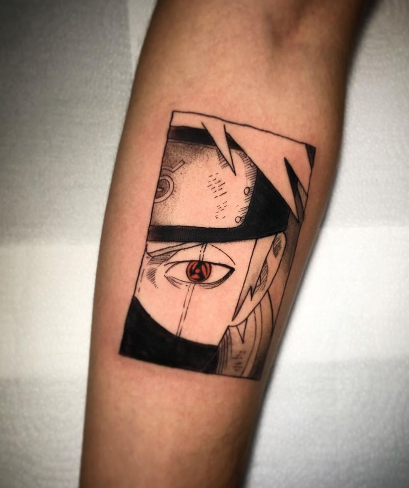 30 Great Kakashi Tattoos You Will Love