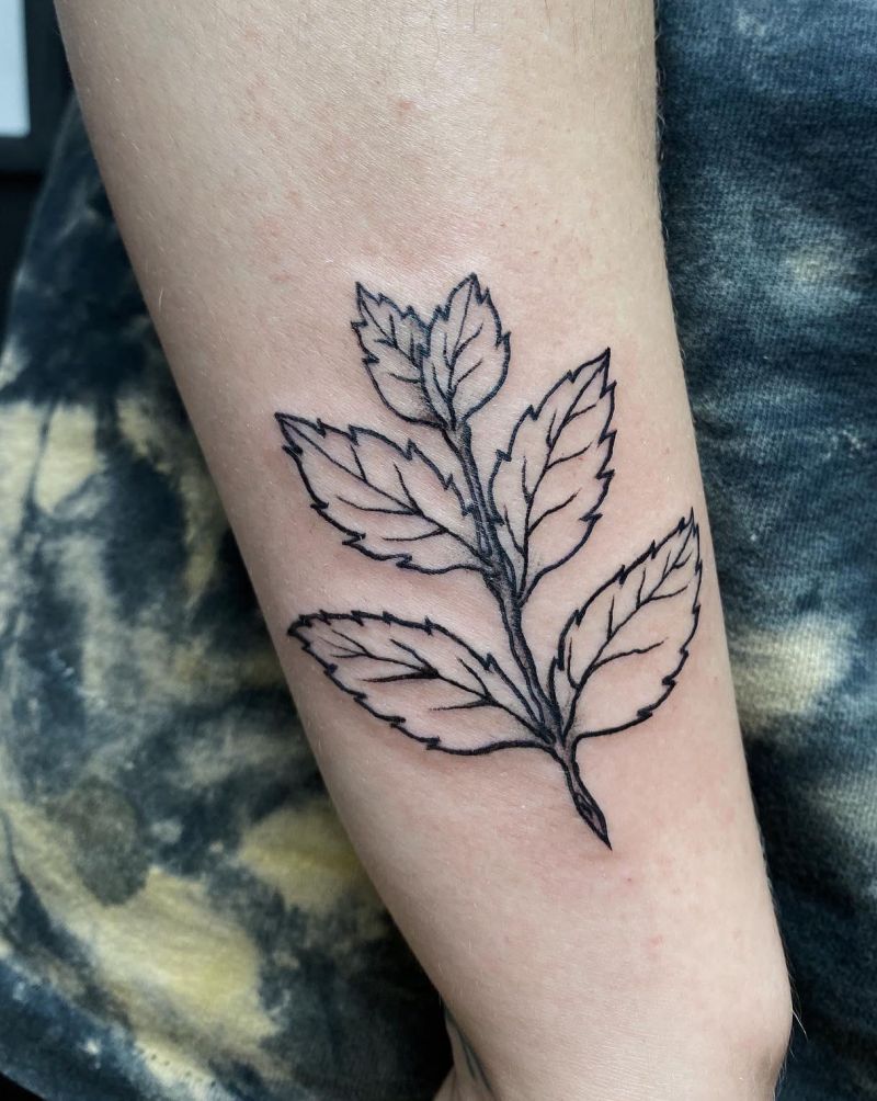 30 Pretty Mint Tattoos You Can Copy