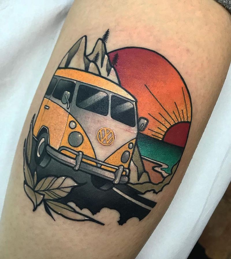 30 Unique Volkswagen Tattoos You Must Love