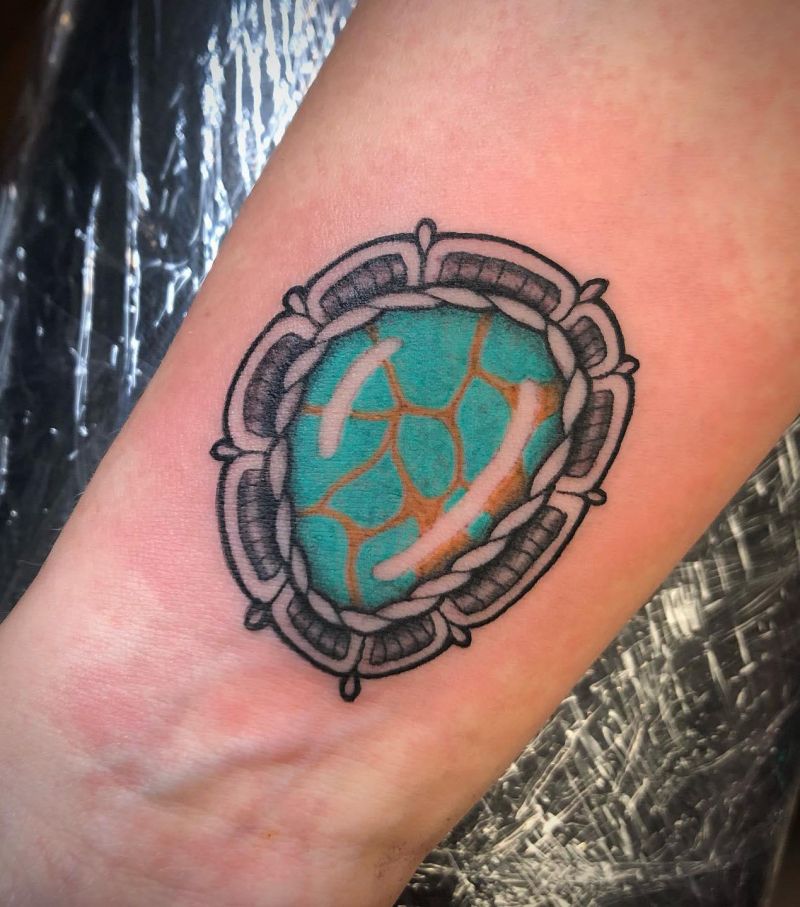 30 Great Turquoise Tattoos You Will Love