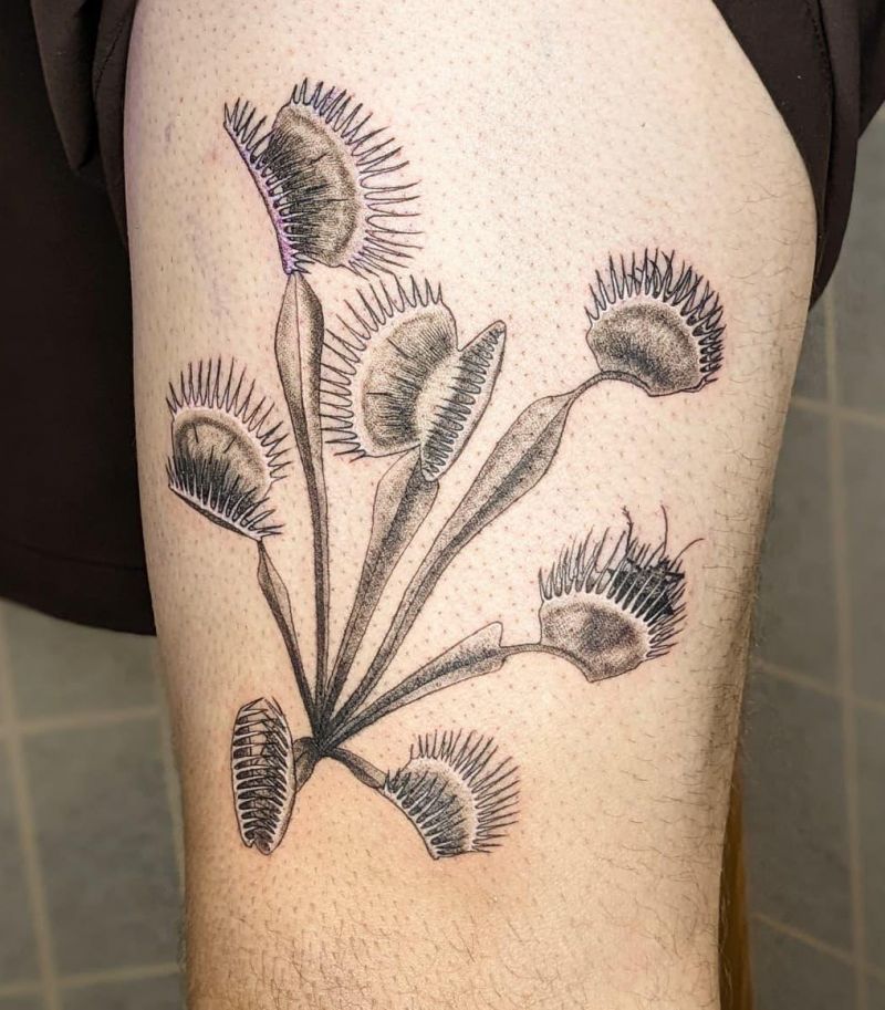 30 Unique Venus Flytrap Tattoos You Must Love