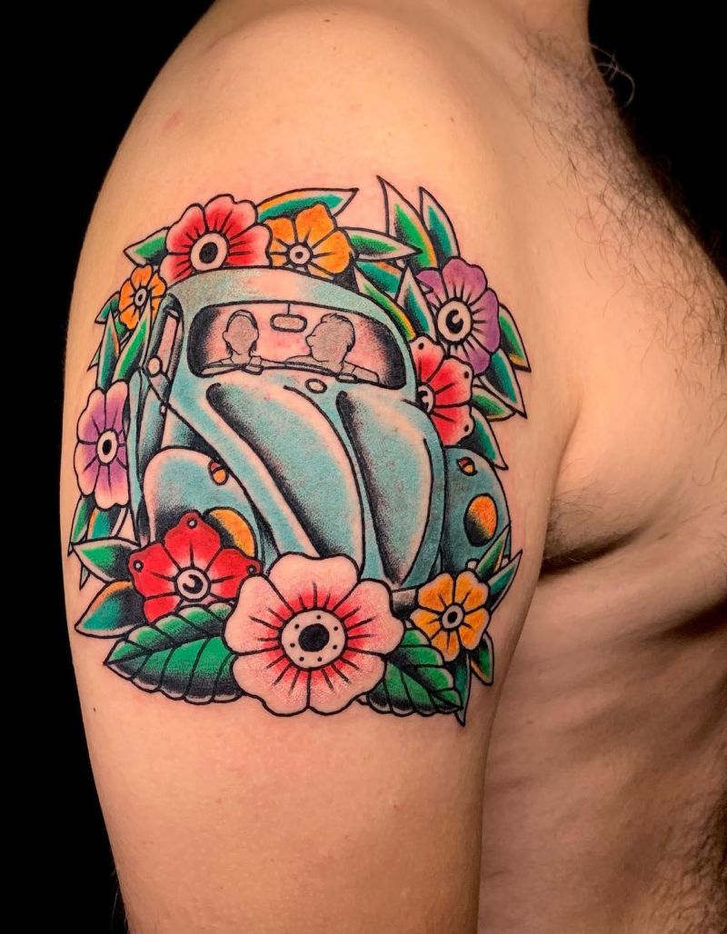 30 Unique Volkswagen Tattoos You Must Love