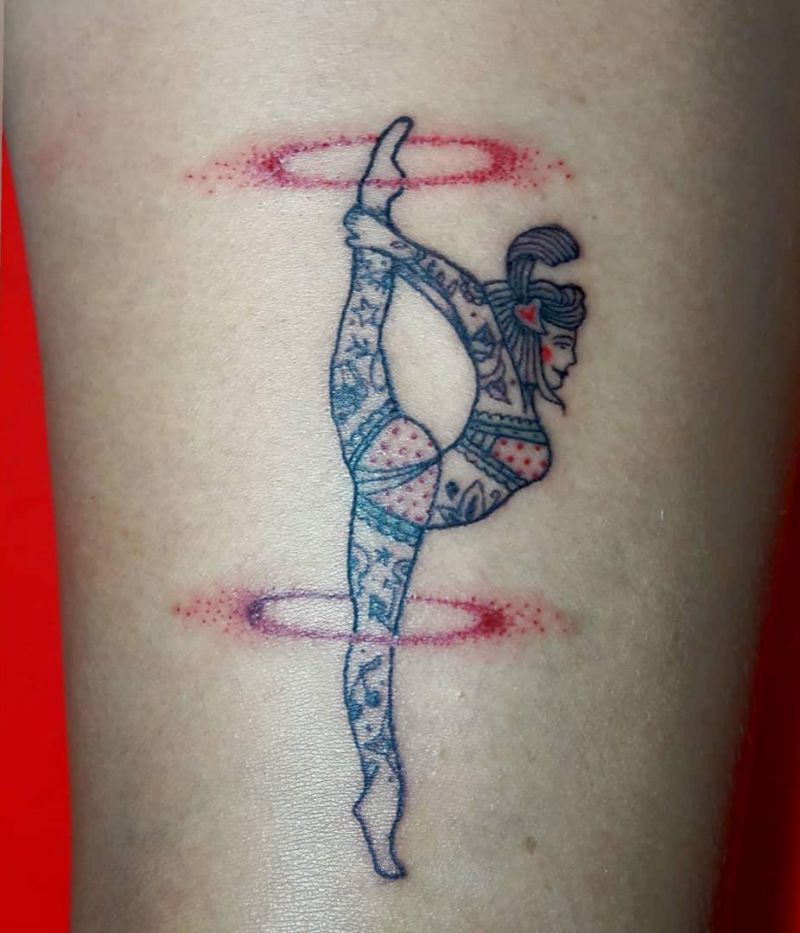 18 Unique Hula Hoop Tattoos You Will Love