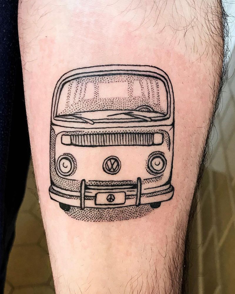 30 Unique Volkswagen Tattoos You Must Love