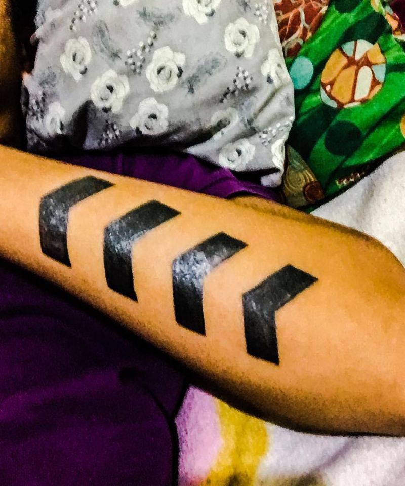 30 Unique Chevron Tattoos You Can Copy