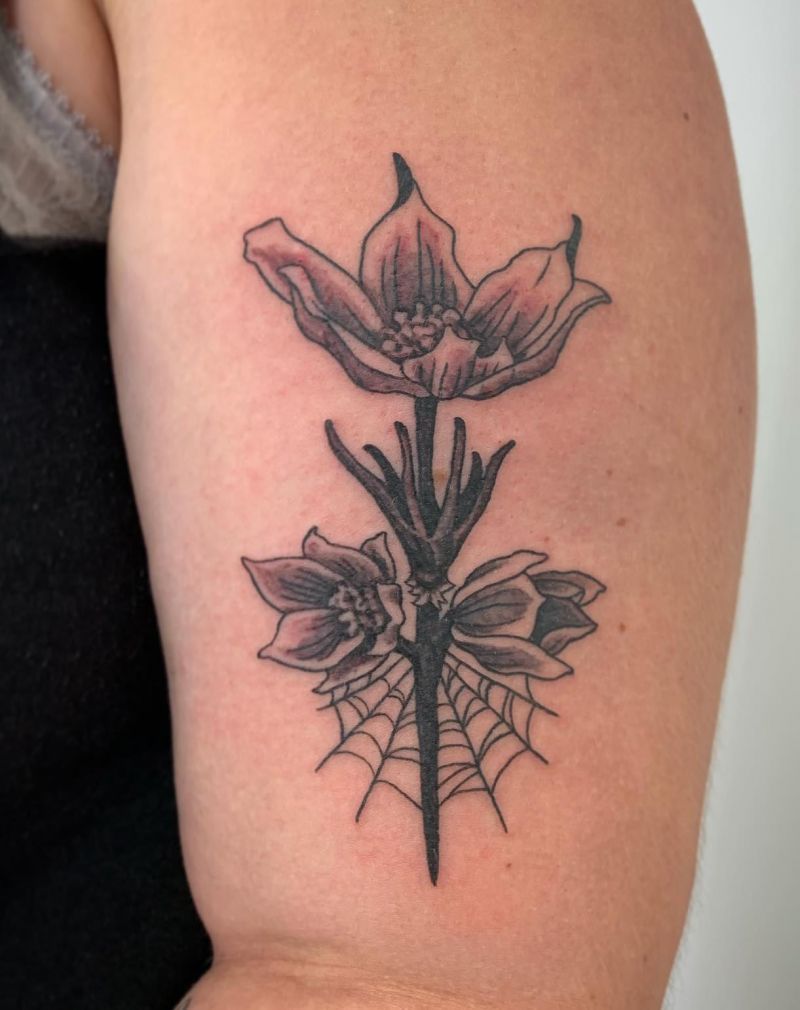 30 Pretty Crocus Tattoos You Must Love