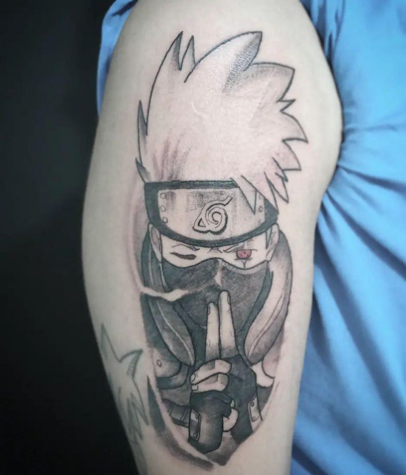 30 Great Kakashi Tattoos You Will Love