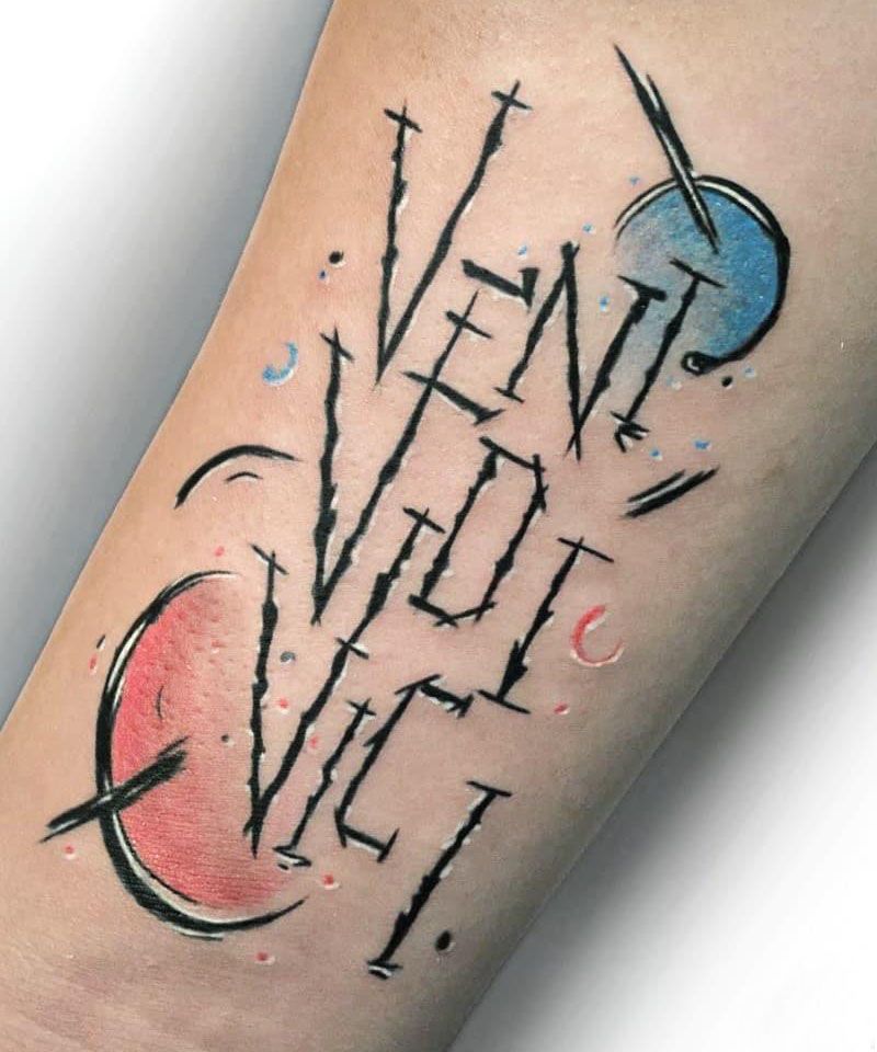30 Unique Veni Vidi Vici Tattoos for Your Inspiration