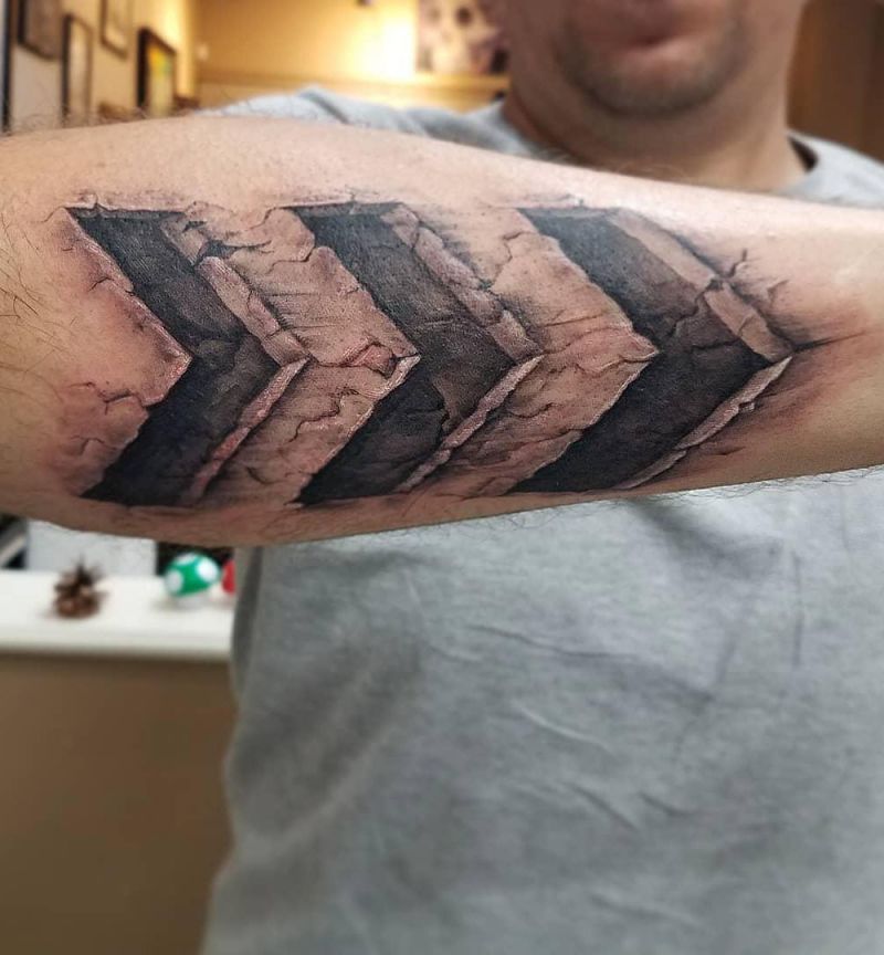 30 Unique Chevron Tattoos You Can Copy