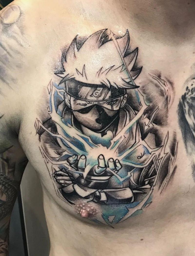 30 Great Kakashi Tattoos You Will Love