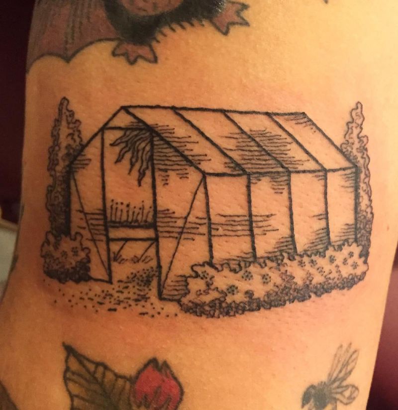 18 Unique Greenhouse Tattoos to Inspire You