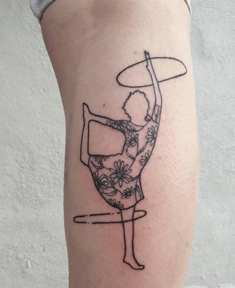 18 Unique Hula Hoop Tattoos You Will Love