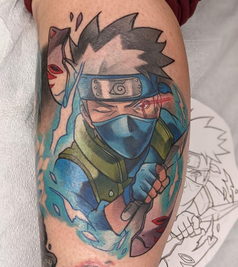 30 Great Kakashi Tattoos You Will Love