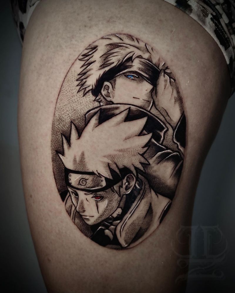 30 Great Kakashi Tattoos You Will Love