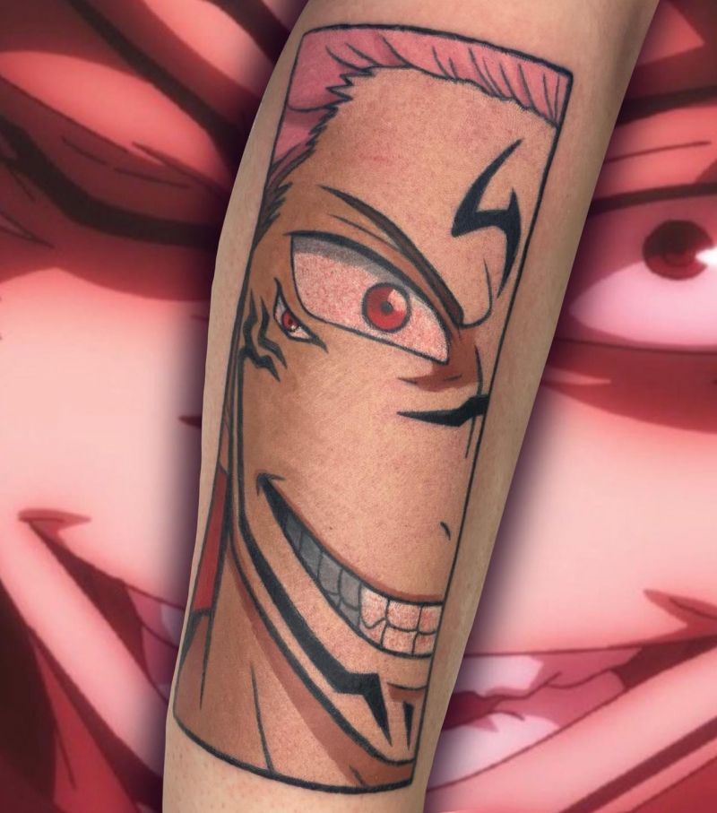 30 Unique Sukuna Tattoos Give You Ideas