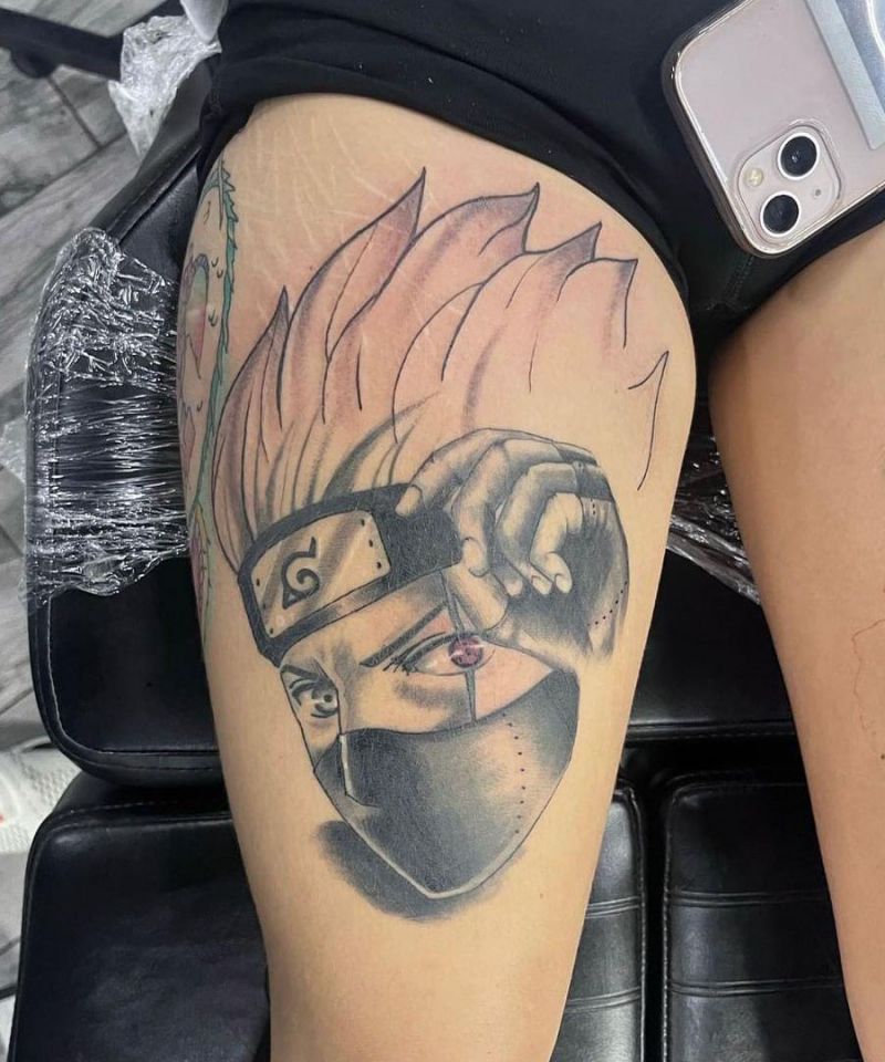 30 Great Kakashi Tattoos You Will Love