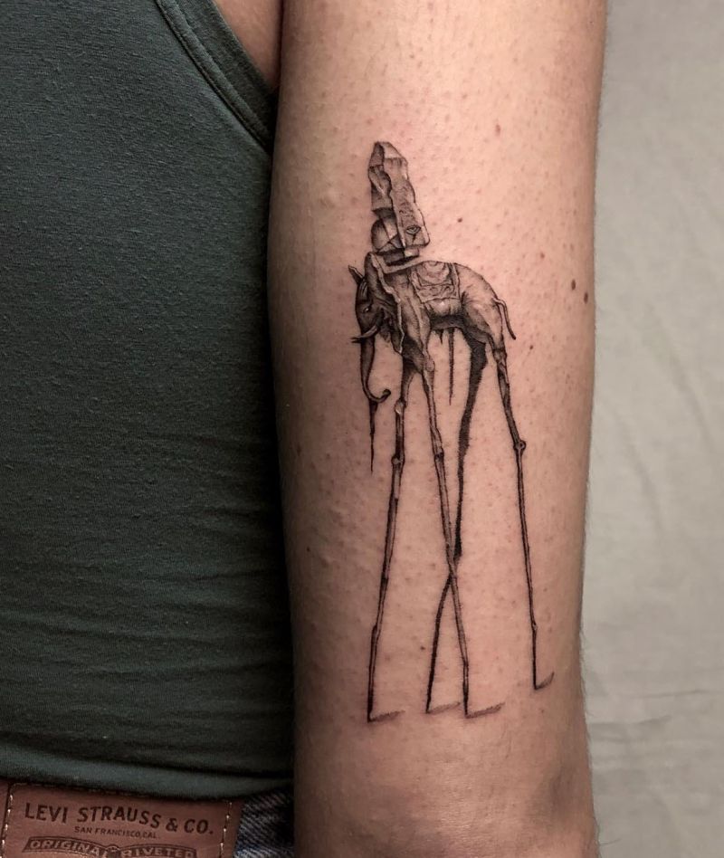 30 Unique Salvador Dali Tattoos to Inspire You