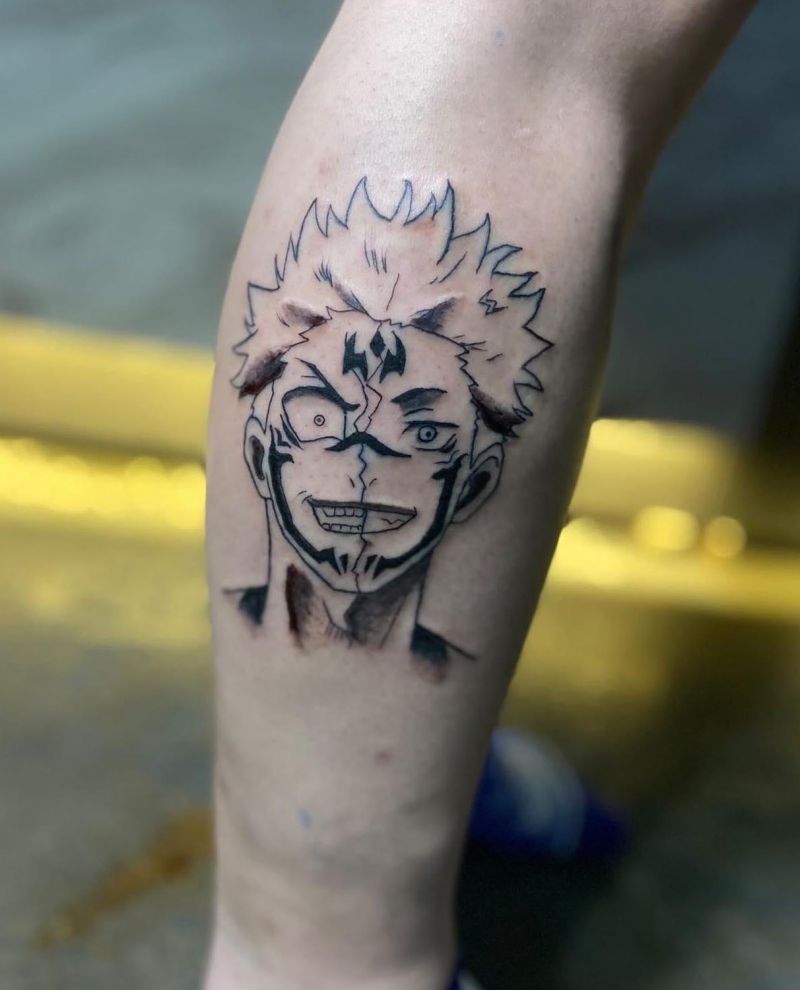 30 Unique Sukuna Tattoos Give You Ideas