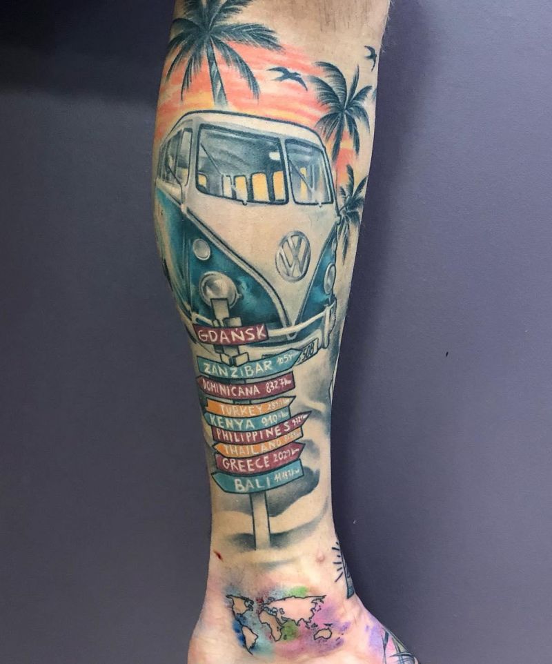 30 Unique Volkswagen Tattoos You Must Love