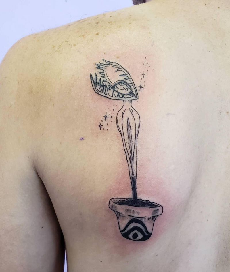 30 Unique Venus Flytrap Tattoos You Must Love