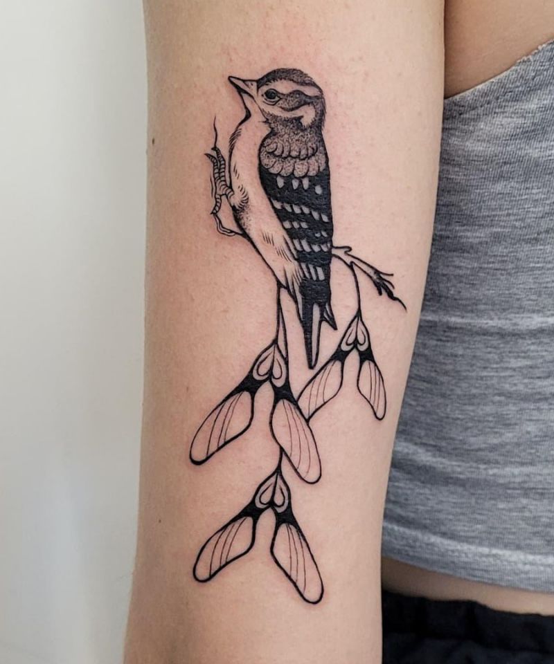 30 Pretty Woodpecker Tattoos You Must Love