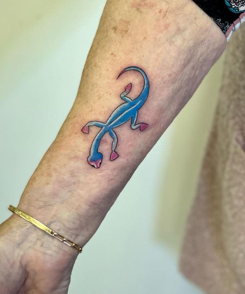 30 Exciting Gecko Tattoos You Must Love