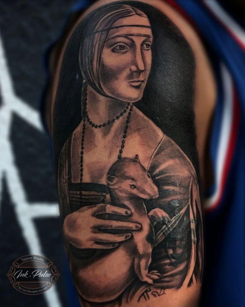 30 Great Leonardo Da Vinci Tattoos You Will Love