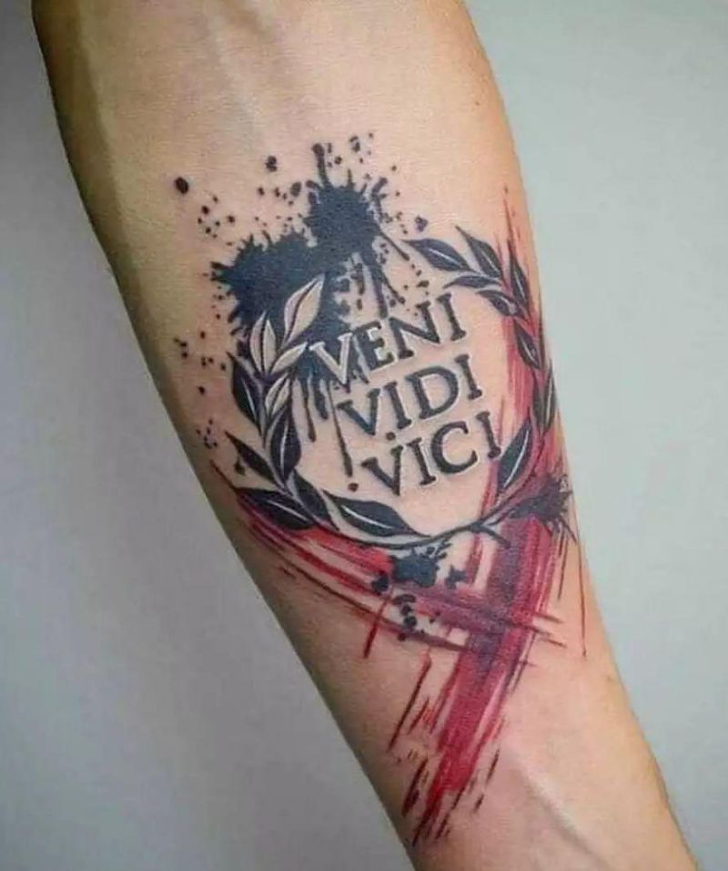 30 Unique Veni Vidi Vici Tattoos for Your Inspiration