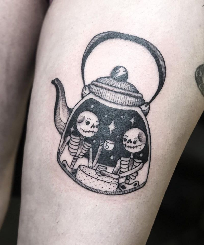 30 Unique Kettle Tattoos for Your Inspiration