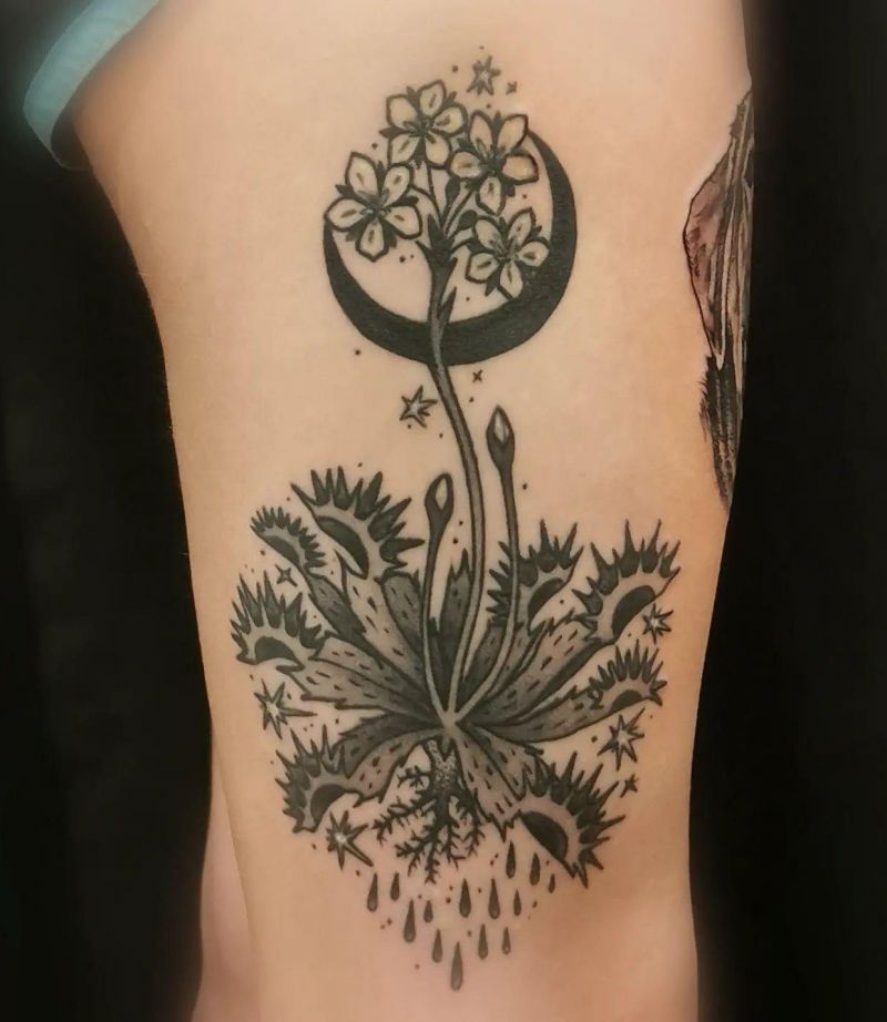 30 Unique Venus Flytrap Tattoos You Must Love