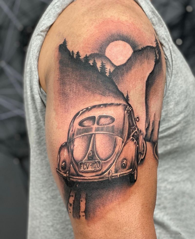 30 Unique Volkswagen Tattoos You Must Love