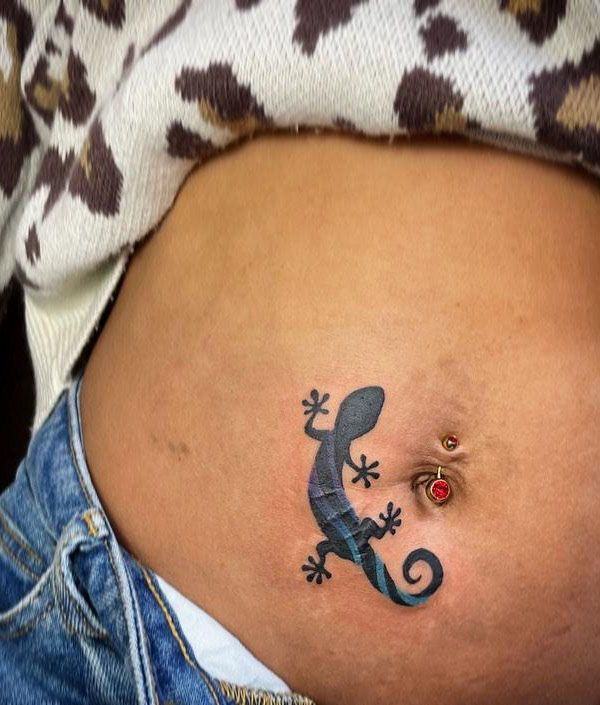 30 Exciting Gecko Tattoos You Must Love