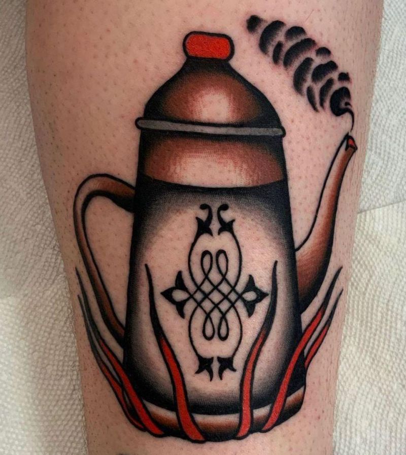 30 Unique Kettle Tattoos for Your Inspiration