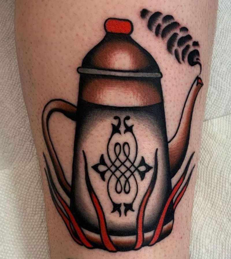 30 Unique Kettle Tattoos for Your Inspiration