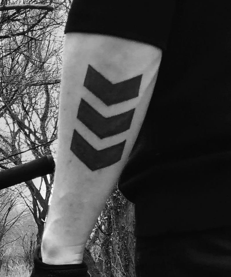 30 Unique Chevron Tattoos You Can Copy