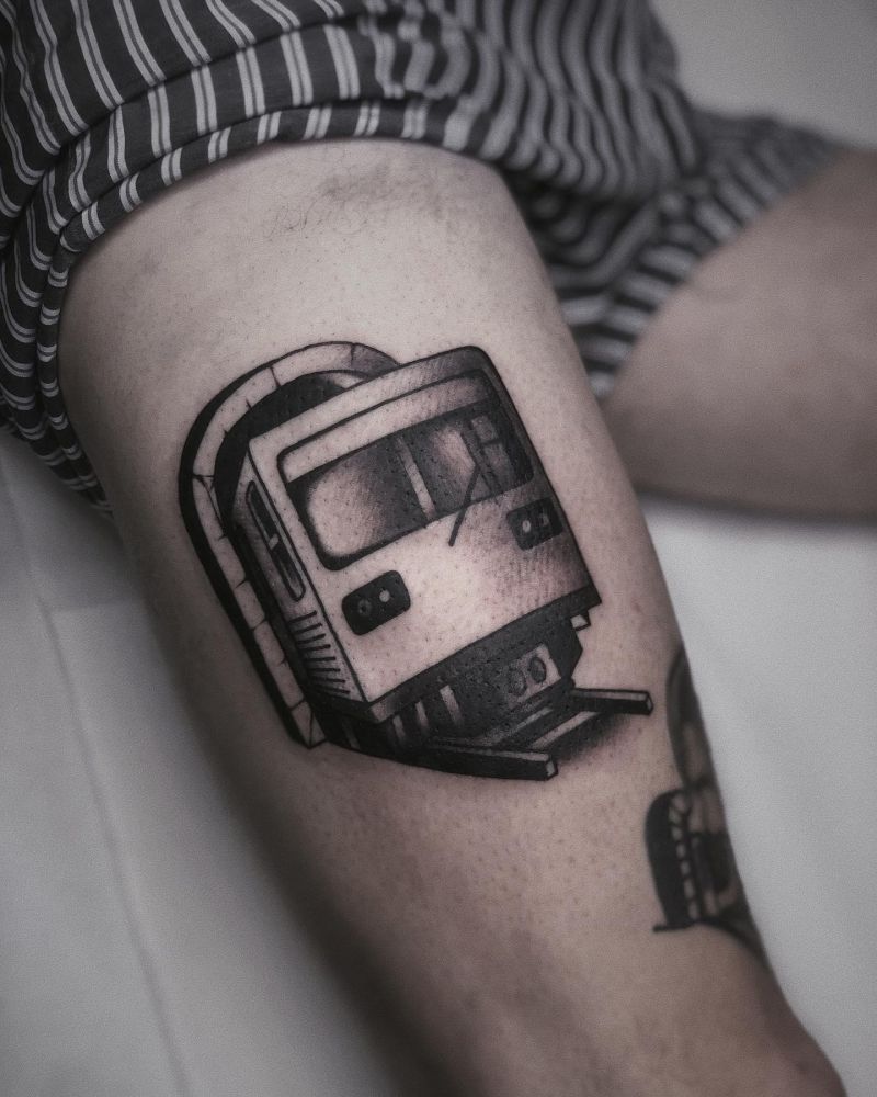 30 Unique Subway Tattoos You Can Copy