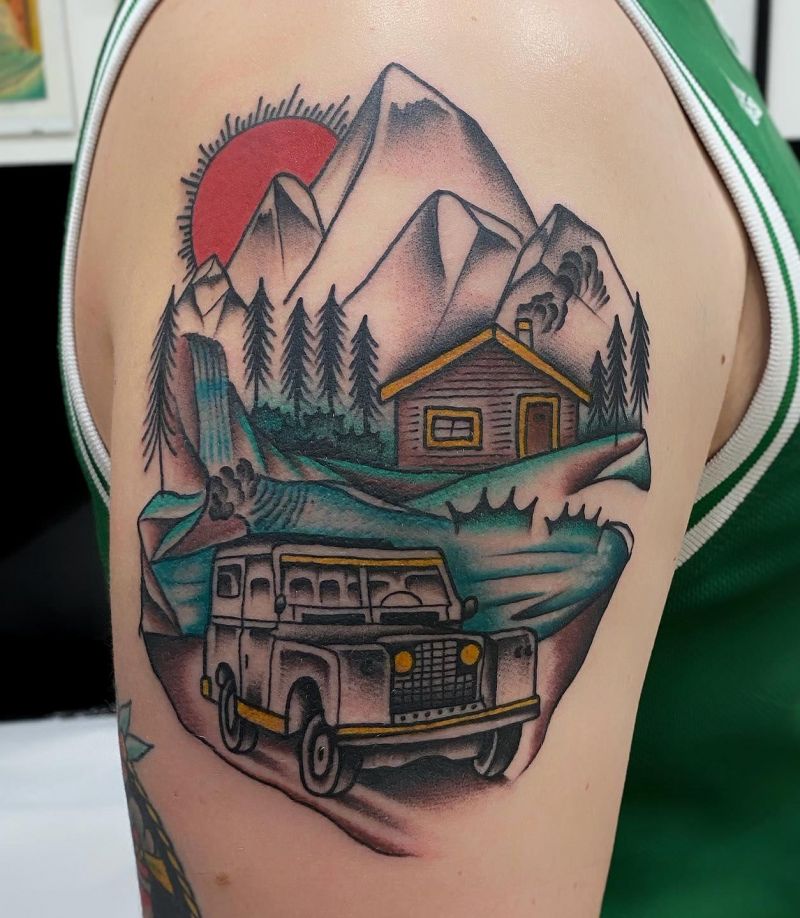 30 Unique Jeep Tattoos You Must Love