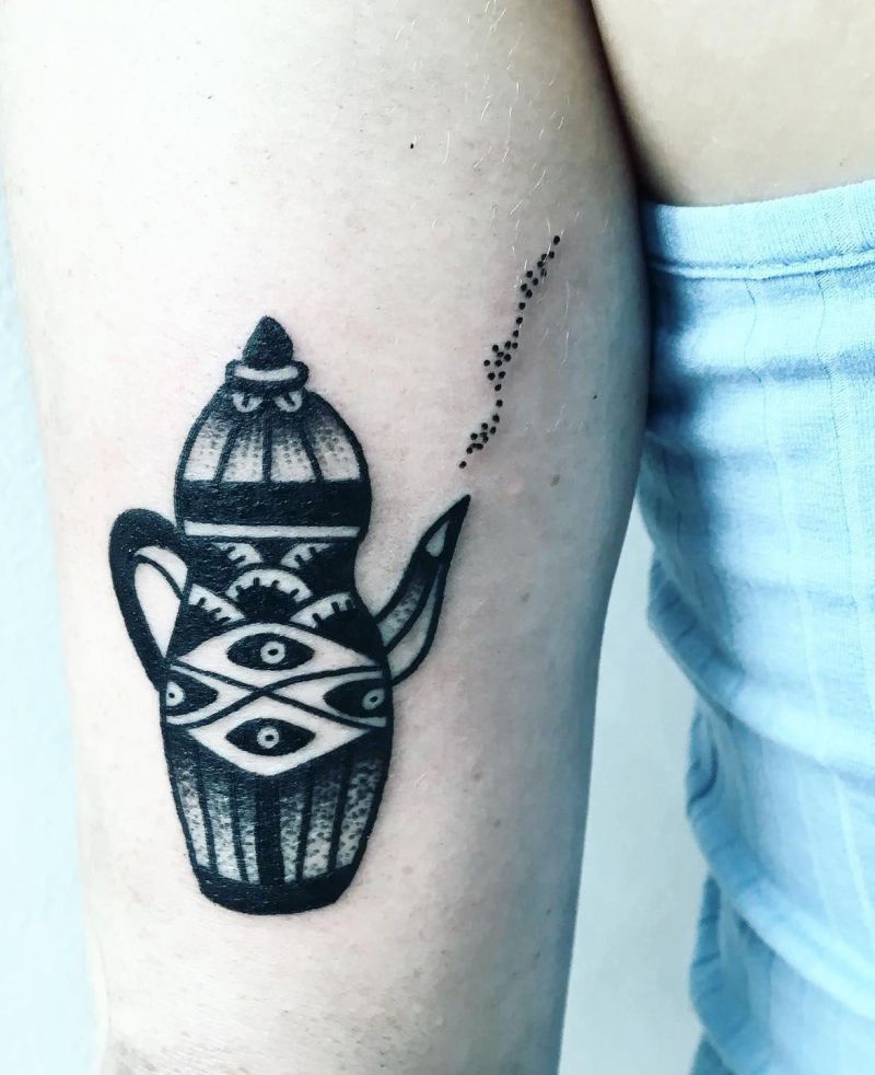 30 Unique Kettle Tattoos for Your Inspiration