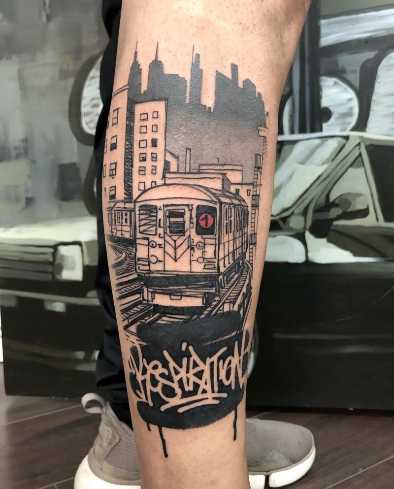 30 Unique Subway Tattoos You Can Copy