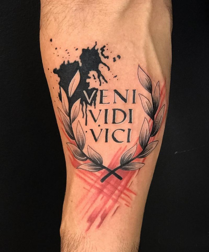 30 Unique Veni Vidi Vici Tattoos for Your Inspiration