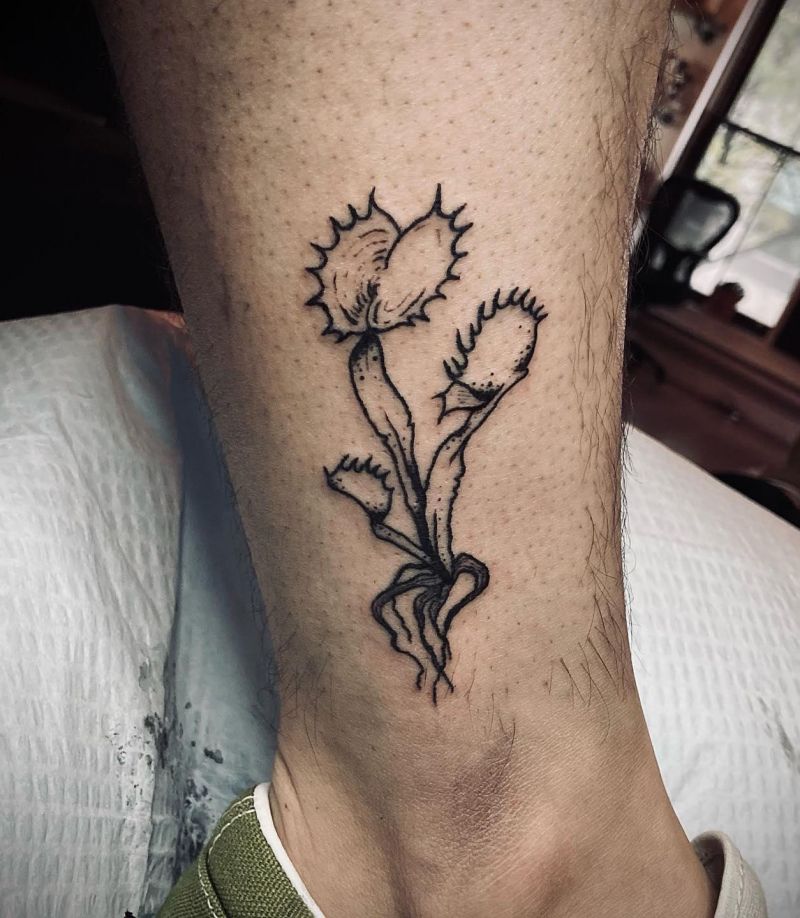 30 Unique Venus Flytrap Tattoos You Must Love