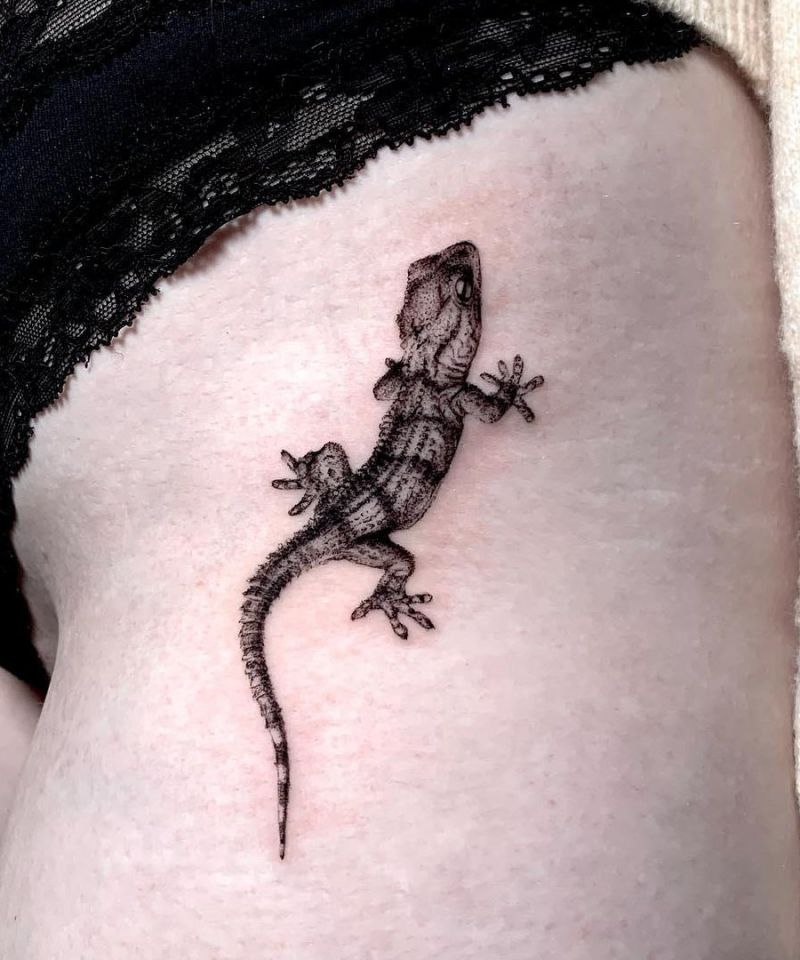 30 Exciting Gecko Tattoos You Must Love